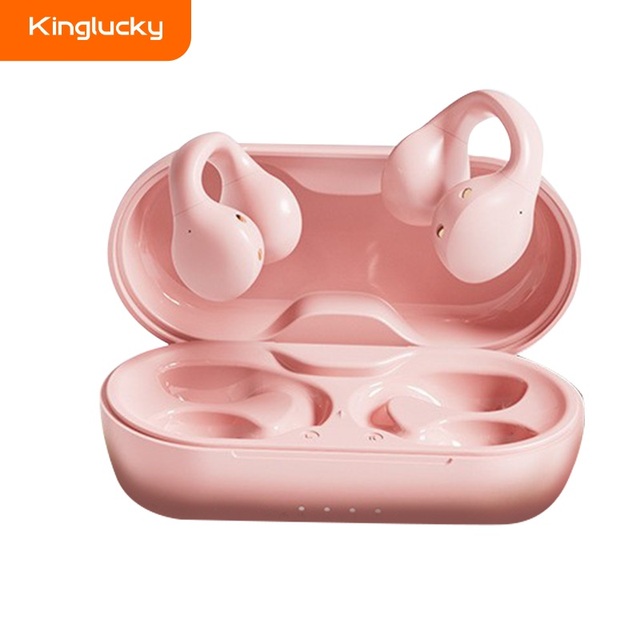 OEM Factory I21 OWS Fast Charging LED JL Wireless Earbuds for Bluetooth Noise Cancelling TWS Headphones with Ear Clip Design