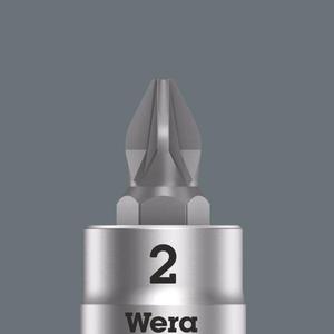 WERA - 05003351001 1/4 ''Phillips bit socket - EAN 4013288187260 HAND SOCKETS 1/4" - Product Image 4