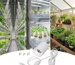 Lampe de culture LED 20W/30/40W, spectre complet, CRI98 élevé, lampe suspendue en aluminium, AC85-265V pour la culture intérieure à la maison et au bureau - Product Image 6