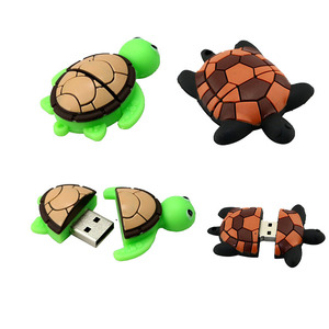 dibujos animados de animales Pendrive 32GB 64GB 16GB 8GB 4GB Pen Drive regalo Memorias tortuga usb Flash Drive memoria Stick - Product Image 3