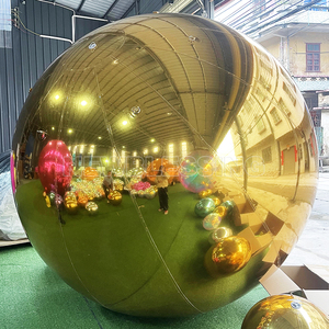 Sphères géantes boule à miroir ballon miroir gonflable pour décoration de Noël fête publicité commerciale centre commercial - Product Image 2