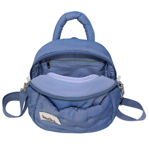 กระเป๋าเป้สะพายหลังผู้หญิงสุดคลาสสิกขายดี ดีไซน์น่ารักและใช้งานได้หลากหลาย พร้อมซิปปิด เหมาะสำหรับการช้อปปิ้งและการเดินทางในชีวิตประจำวัน - Product Image 6