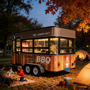 Fast Delivery Food Truck Food Cart Mobile Carts Premium Quality Fast Food <b>Trailers</b> Mobile Pizza Vending Food Cart - Product Image 1