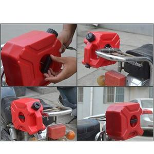 Réservoir de carburant ATV 5L 1.3 gallon bidon de gaz avec support de verrouillage réservoir de carburant de secours pour ATV <span class=keywords><strong>moto</strong></span> la plupart des voitures - Product Image 3
