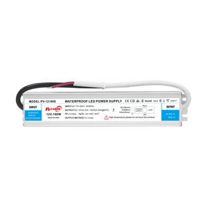 Transformador de Corriente para Tiras LED de Voltaje Constante de 100 W, CA 170-264 V a CC 12 V 24 V, IP67, Fuente de Alimentación Impermeable para Iluminación LED - Product Image 2