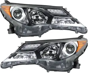 도요타 Rav4 에 대한 도매 사용자 정의 자동차 바디 키트 그릴 LED 헤드 라이트 테일 램프 전면 후면 범퍼