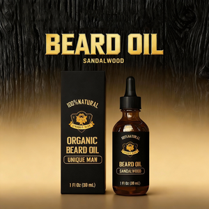 Olio per la Crescita di <span class=keywords><strong>Capelli</strong></span> <span class=keywords><strong>e</strong></span> <span class=keywords><strong>Barba</strong></span> 100% Organico, Etichetta Privata, 30 ml 50 ml, Olio per <span class=keywords><strong>Barba</strong></span> da Uomo - Product Image 3