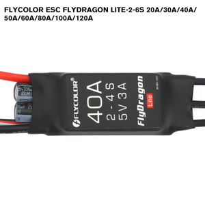 Controlador de Velocidad de Motor sin Escobillas FLYCOLOR 40A 2-4S para Avión RC, BEC, Batería, Construcción de Plástico <span class=keywords><strong>PC</strong></span>, Rendimiento Óptimo, Guangdong - Product Image 4