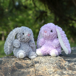 Peluche Lapin à Oreilles Recourbées Transfrontalière avec Rembourrage en Coton PP, Cadeau d'Anniversaire pour Filles de 14 Ans et Plus - Product Image 4