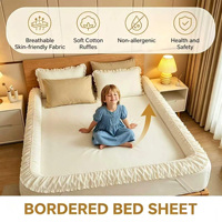 Collection de Parures de Lit en Velours Doux Bordées Personnalisées pour Vente en Gros – Drap-housse et Drap Plat avec Bordure Rembourrée Relevée