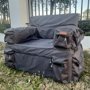 Canapé <span class=keywords><strong>gonflable</strong></span> Offre Spéciale simple auto-gonflant canapé à air utilisé pompe à air intégrée <span class=keywords><strong>chaise</strong></span> Rechargeable pour Camping pique-nique <span class=keywords><strong>plage</strong></span> maison - Product Image 2