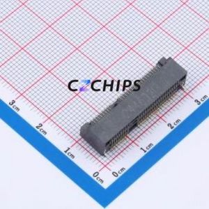 HYCW13-PCI52-700B PCI/PCIe Connector SMD Connector mPCI-E 52P 36P Horizontal Mount - Product Image 1