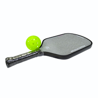 MOZKUIB Pagaies de Pickleball Surface en coton Raquette de Pickleball noire en fibre de carbone Logo personnalisé Pagaie de Pickleball en carbone conçue
