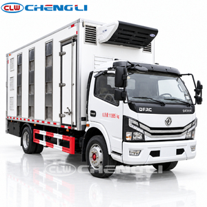 รถบรรทุกสัตว์ Dongfeng 4x2 12 ตัน สำหรับขนส่งโค กระบือ สัตว์ปีก รถขนส่งสัตว์สำหรับการขนส่งในฟาร์ม - Product Image 2