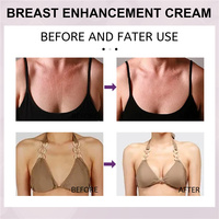 Crème d'Augmentation Mammaire OEM 50g, Meilleure Crème Raffermissante et Volumatrice pour la Poitrine, Crème de Massage pour des Gros Seins pour Femmes
