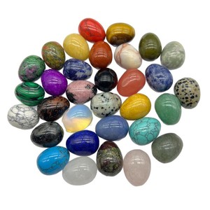 Mini huevos <span class=keywords><strong>de</strong></span> cristal en forma <span class=keywords><strong>de</strong></span> Chul <span class=keywords><strong>de</strong></span> 20 mm, Pascua, ágata, <span class=keywords><strong>jade</strong></span> y mineral <span class=keywords><strong>de</strong></span> ave - Product Image 5
