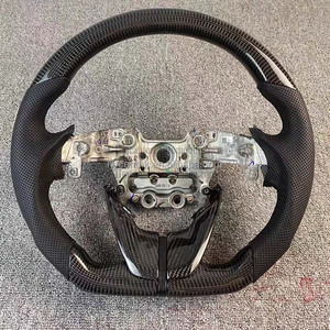Volante de fibra de carbono de cuero perforado más Popular de calidad de Venta caliente para volante de coche Hyundai LAFESTA - Product Image 2