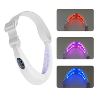 Plastique ABS V Lifting du visage Chin V Line up Lift Belt Microcurrent Technology Double Chin Reducer Face Massager