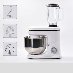 Robot culinaire 6 vitesses avec bol mélangeur 3L en acier inoxydable SUS304, mixeur électrique pour jus, crochet pétrisseur pour pâte/gâteau et moteur en cuivre pur - Product Image 1