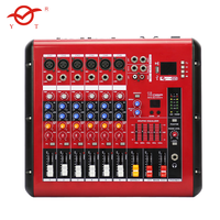 Mélangeur de son dj bluetooth mixeur audio console numérique midas amplificateur dj professionnel 6 canaux