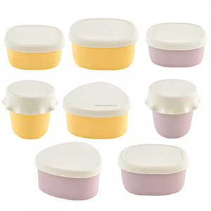 Contenitore per Alimenti in Silicone di Grado Alimentare con Coperchio Sigillato 600ML, Portatile per <span class=keywords><strong>Casalinghe</strong></span>, Campeggiatori, Viaggiatori, Utenti di Palestra - Product Image 6