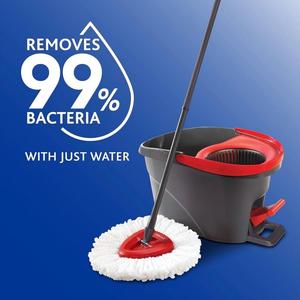 Juego de Cubo y Mopa Giratoria de Autoescurrido sin Manos para Limpieza del Hogar, Eficiente y Absorbente, para Limpieza de Suelos, Venta al por Mayor Personalizada - Product Image 4
