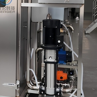 Laveuse à chariot haute pression industrielle pour abattoirs, usines de transformation alimentaire et ateliers de légumes