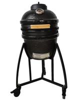 Mission 15 pouces Portable & Outdoor Egg Céramique Grill Barbecue Grill avec différents accessoires