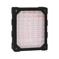 Armoire de rangement en plastique moderne et durable à 60 tiroirs, organisateur multi-usages pour la maison, le garage, le bricolage, l'artisanat, le salon, les bijoux