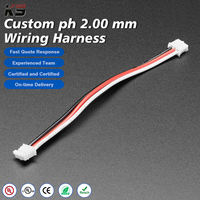 Conector de Cable JST PH GH de 1.25 mm, Adaptador de Interfaz de Cable de Cobre Plateado, Arnés de Cableado para Equipos Industriales