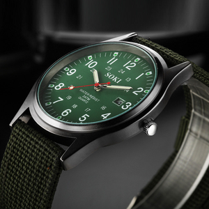 <span class=keywords><strong>Reloj</strong></span> <span class=keywords><strong>SOKI</strong></span> S1128 para Hombre, Deportivo, con Correa de Nailon, Cuarzo, Clásico, de Lujo, con Esfera Grande, Regalo, <span class=keywords><strong>Reloj</strong></span> Masculino - Product Image 5