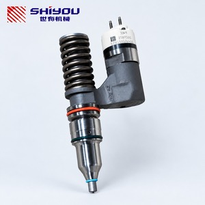 หัวฉีดน้ำมันเชื้อเพลิง SHIYOU รุ่น 350-7555 แบบสปริงโช้คโช้คแบบเปลือย ขั้วต่อคู่ ฝาปิดสีขาว <span class=keywords><strong>ส</strong></span>ำหรับอะไหล่เ<span class=keywords><strong>ค</strong></span>รื่องจักรก่อสร้าง <span class=keywords><strong>C12</strong></span> - Product Image 1