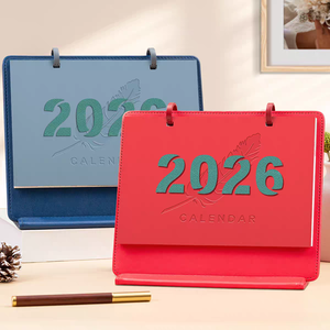 <span class=keywords><strong>Calendrier</strong></span> en cuir PU de haute qualité avec logo personnalisé Agenda Planner Promotion de cadeaux d'affaires - Product Image 4