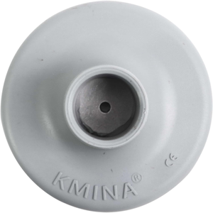 Patas de goma para sillas de ducha (x4 unidades), tapas para sillas de ducha para tubos de 28 mm, color gris KMINA K30034 - Product Image 2