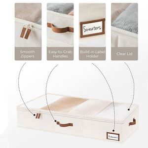 Bolsas de Almacenamiento para Ropa Debajo de la Cama, Organizador de Ropa para Armario, Sábanas, Edredones, Fundas de Edredón, Cajas Organizadoras - Product Image 2