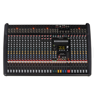 CMS2200-<span class=keywords><strong>3</strong></span> Consola de Mezclas Compacta Profesional de 22 Canales con <span class=keywords><strong>2</strong></span> Efectos, Interfaz de Audio USB, Ecualizador de 11 Bandas para Sonido en Vivo y Estudio - Product Image 1