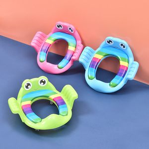 Siège d'apprentissage de la propreté extra large pour tout-petits avec poignées antidérapantes, sans installation, réducteur de toilettes pour enfants - Product Image 2