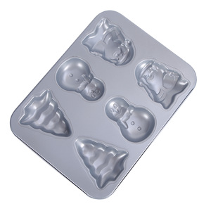 Moule à gâteau <span class=keywords><strong>d</strong></span>'anniversaire en acier au carbone épaissi de qualité alimentaire, motif dessin animé adorable, outils de cuisson du <span class=keywords><strong>pain</strong></span> en gros - Product Image 4