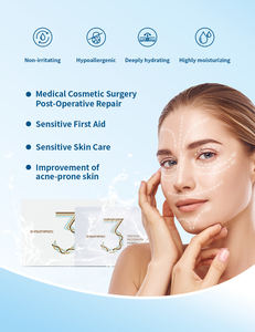 Moq גיליון הסיטונאי טבעוני פנים עם רקומביננטי סוג אנושי רקומביננטי <span class=keywords><strong>3</strong></span> קולגן לחות & עור חזק - Product Image 2