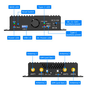 NGFF(<span class=keywords><strong>M</strong></span>.2) 4G/5G Modul zu USB 3.0 Adapter mit Kühlventilator/Dual-SIM-Karten-Adaptersteckplatz und Zusatzstromversorgung Computerzubehör - Product Image 6