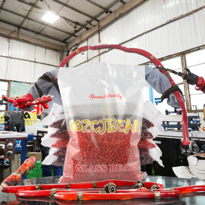 Venta al por mayor de alta calidad 4mm ópalo Jade cuentas de semillas de vidrio de colores mezclados para la fabricación de joyas - Product Image 3