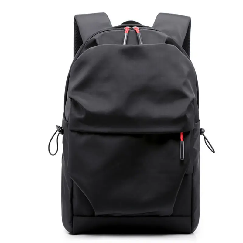 Модный городской рюкзак на заказ, сумка для ноутбука 15 дюймов, плиссированная Повседневная Водонепроницаемая школьная сумка большой вместимости