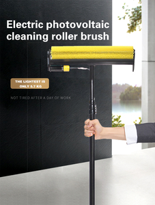 Wholesale Solar Panel Cleaning <b>Brush</b> With Water Fed Telescopic Pole - Product Image 3