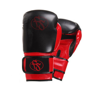Gants et protège-poignets de boxe professionnels en cuir PU de haute qualité avec logo personnalisé et sangle de fermeture à boucle - Product Image 5