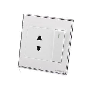 Prise murale AC 110V~250V 5 pôles, prise standard britannique avec panneau tactile, 10A, matériau PC, reconnue à l'international - Product Image 2