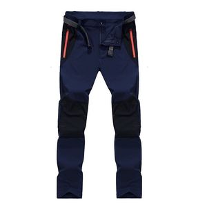 <span class=keywords><strong>Pantalon</strong></span> d'été pour hommes à séchage rapide en plein air extensible respirant escalade sport décontracté <span class=keywords><strong>randonnée</strong></span> pêche rapide taille moyenne devant plat - Product Image 3