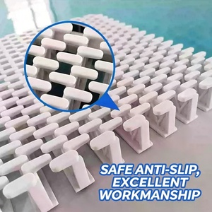 Rejillas Dentadas para Piscinas y Spas de ABS al por Mayor, Resistentes a <span class=keywords><strong>la</strong></span> Corrosión, Antideslizantes, Resistentes a los Pinchazos y a los Rayos UV - Product Image 3