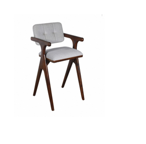 Chaise de salon en bois élégante, assise confortable et moderne, design raffiné, finition lisse, meuble gain de place pour la maison - Product Image 1