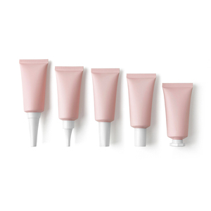 Tubo de Plástico Suave Mate Rosa de 20ml/g para Cosméticos, Etiqueta Privada, Envase para Brillo Labial, Bálsamo Labial y Protector Solar - Product Image 4