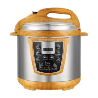 Cuisinière à pression électrique multifonction en acier inoxydable de grande capacité 12L, OEM/ODM, pour usage commercial